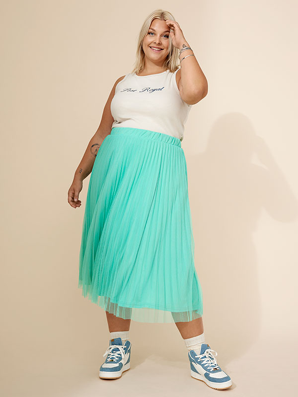 CARSKY - Plus Size Kjol fra Only Carmakoma