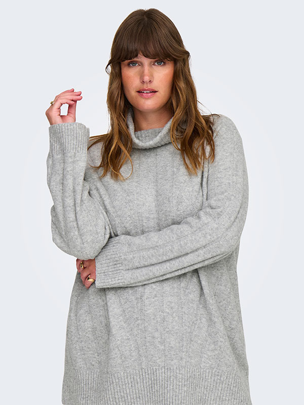 CARJEANETT - Plus Size Tröja fra Only Carmakoma