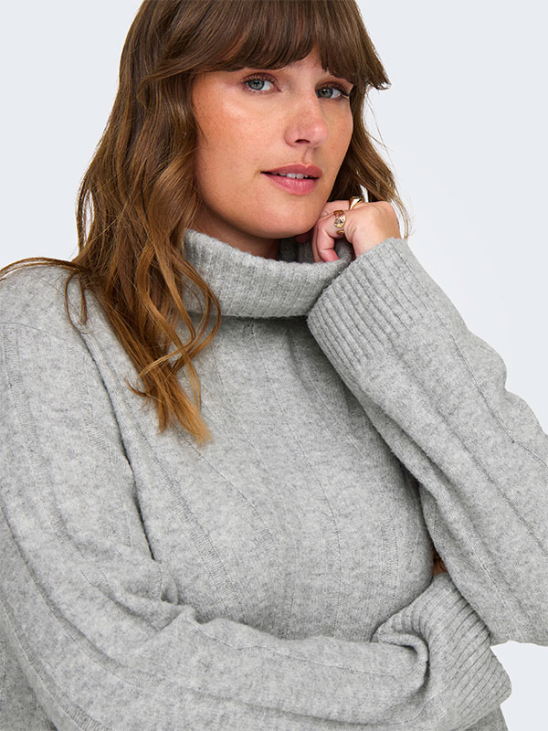 CARJEANETT - Plus Size Tröja fra Only Carmakoma