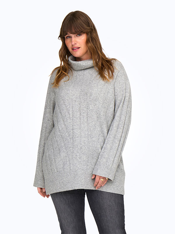 CARJEANETT - Plus Size Tröja fra Only Carmakoma