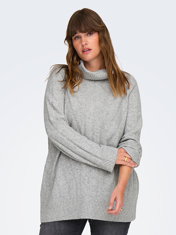 CARJEANETT - Plus Size Tröja fra Only Carmakoma