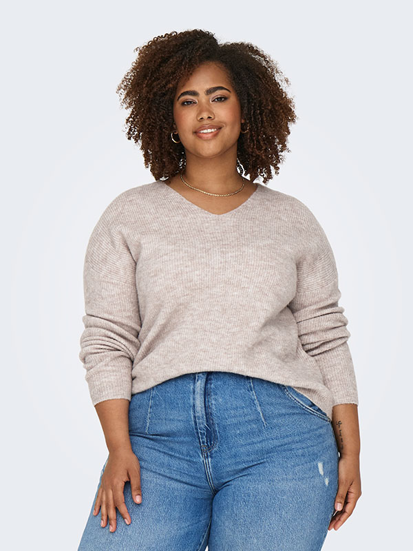 CARCAMILLA - Plus Size Tröja fra Only Carmakoma