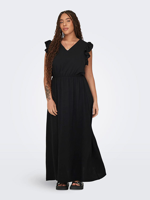 CARMETTA - Plus Size Klänning fra Only Carmakoma
