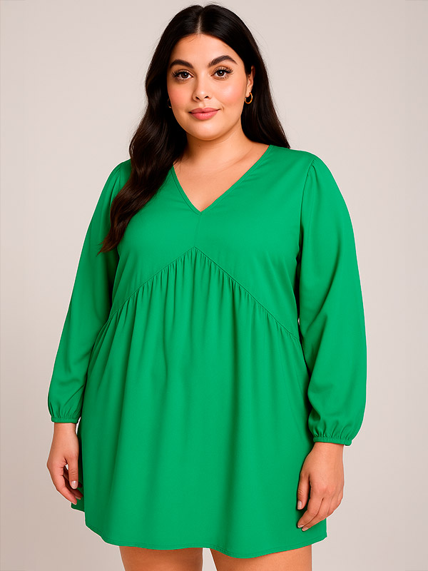 CARKADERA - Plus Size Klänning fra Only Carmakoma