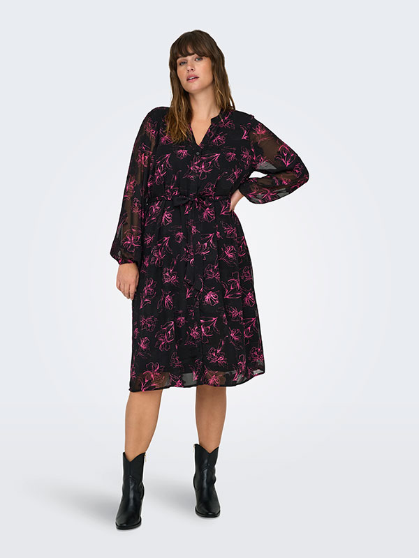 CARMELENA - Plus Size Klänning fra Only Carmakoma