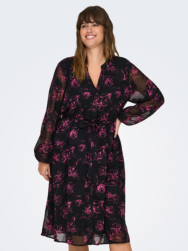 CARMELENA - Plus Size Klänning fra Only Carmakoma