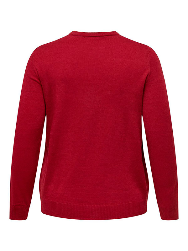 CARXMAS - Plus Size Tröja fra Only Carmakoma