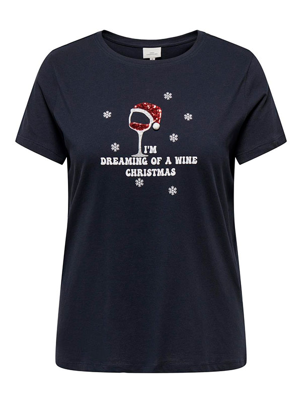 CARXMAS - Plus Size Klänning fra Only Carmakoma