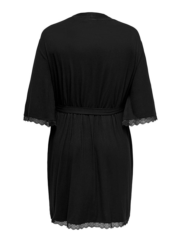 CARLACEY - Plus Size Morgonrock fra Only Carmakoma