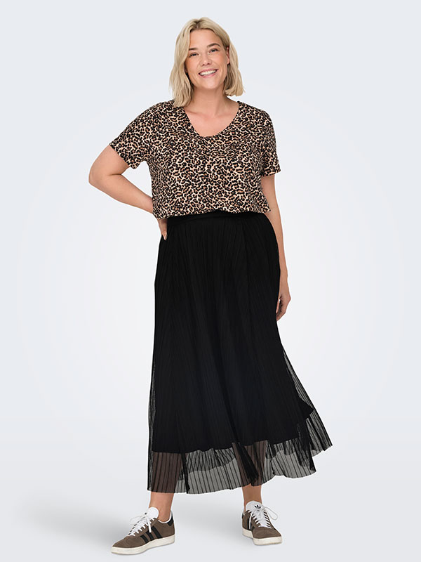 CARLAVINE - Plus Size Kjol fra Only Carmakoma