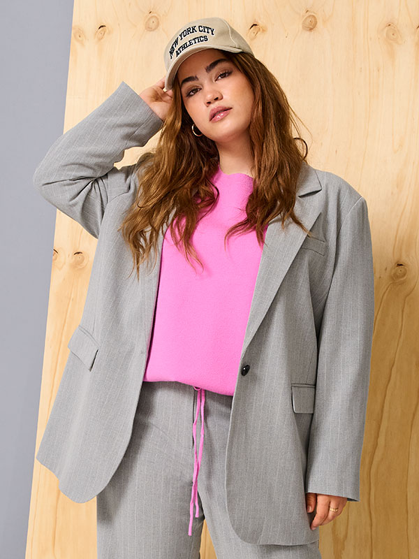 CARBRIE - Plus Size Kavaj fra Only Carmakoma