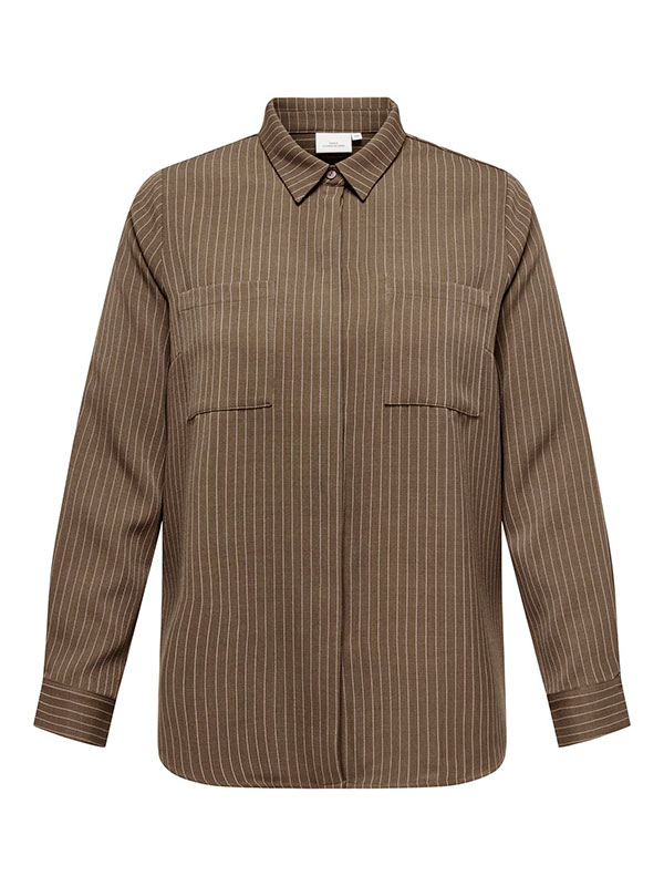 CARPINNY - Plus Size Skjorta fra Only Carmakoma