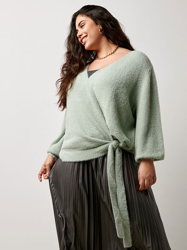 CARAMANDA - Plus Size Kofta fra Only Carmakoma