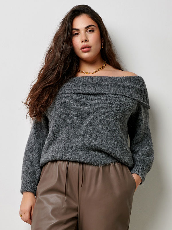 CARMARIE - Plus Size Tröja fra Only Carmakoma