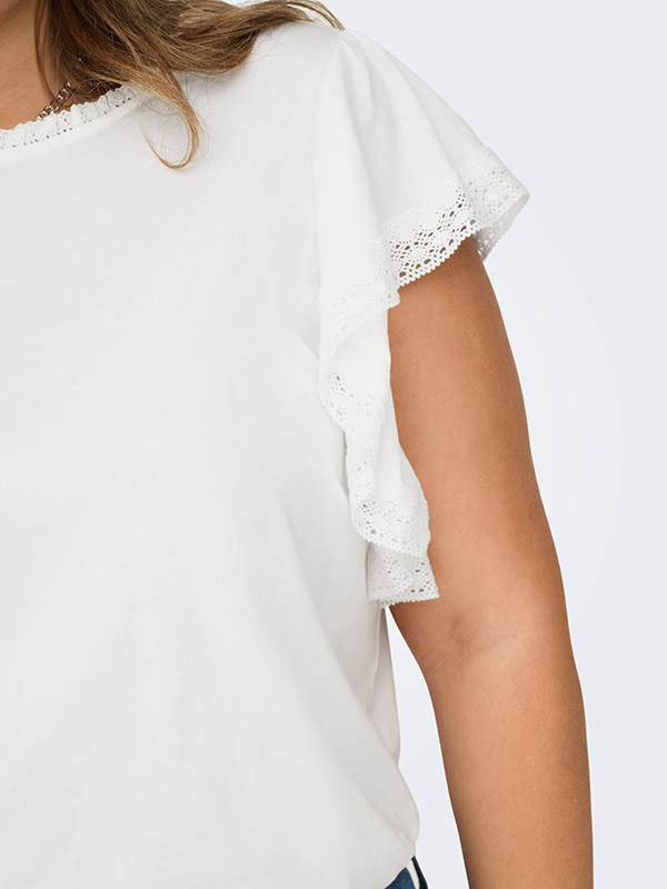 CARORISA - Plus Size Blus fra Only Carmakoma