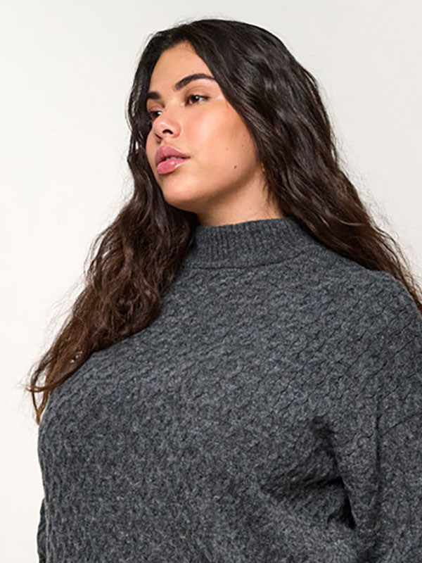 CARLITA - Plus Size Klänning fra Only Carmakoma