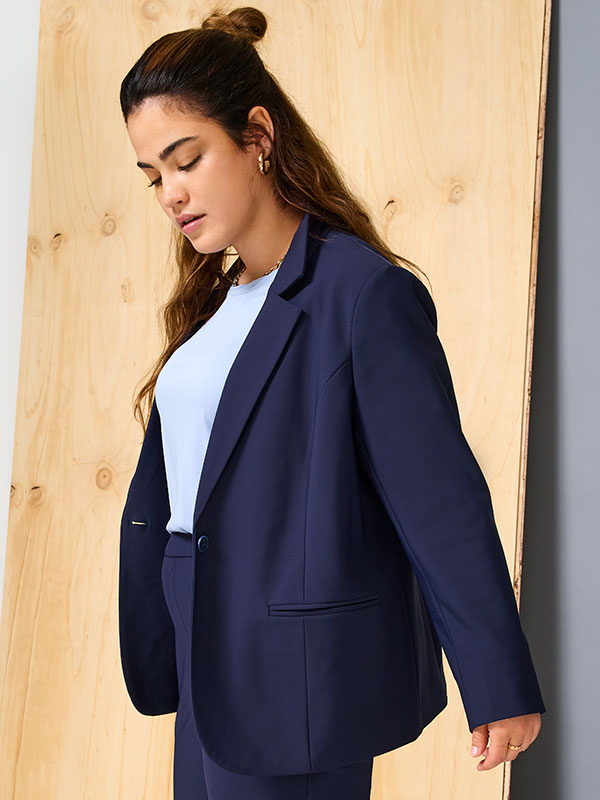 CARTRAVEL - Plus Size Kavaj fra Only Carmakoma