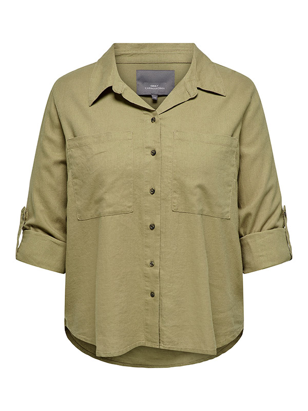 CARYASMIN-CARO - Plus Size Skjorta fra Only Carmakoma