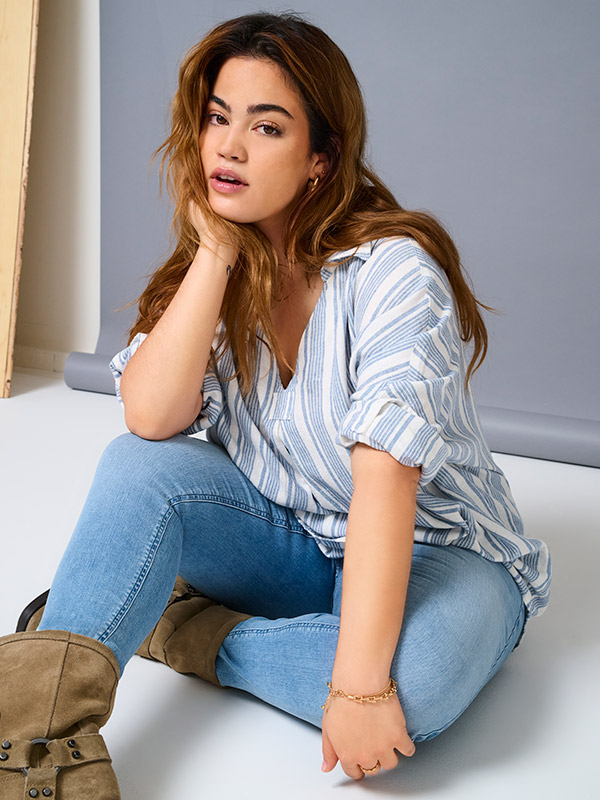 CARCARO - Plus Size Blus fra Only Carmakoma