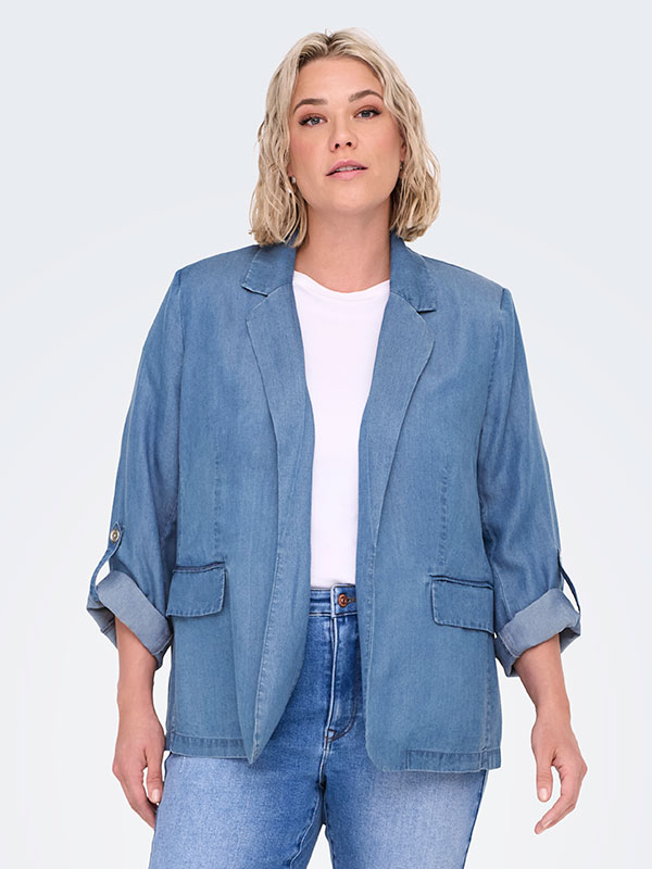 CARCHARIS - Plus Size Kavaj fra Only Carmakoma