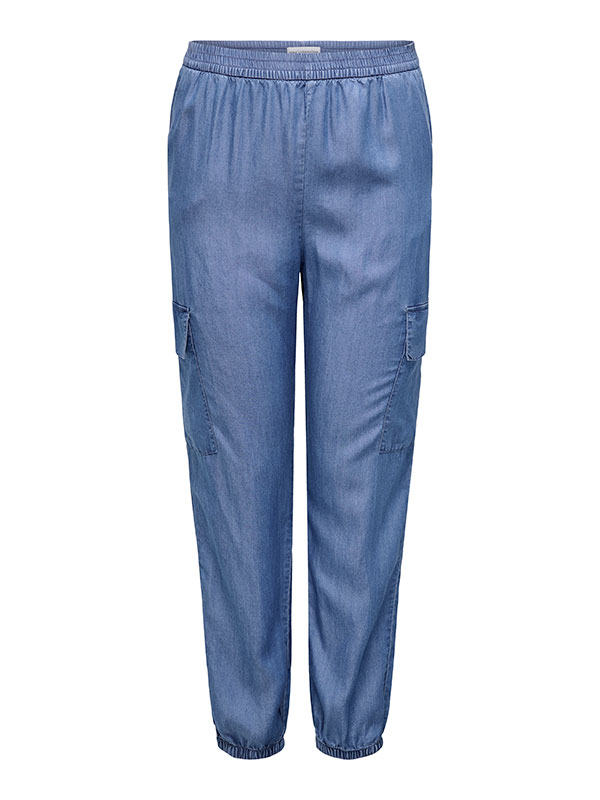 CARCHARIS - Plus Size Byxor fra Only Carmakoma