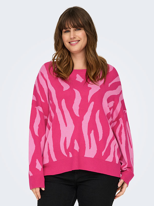 CARMONTANA - Plus Size Tröja fra Only Carmakoma