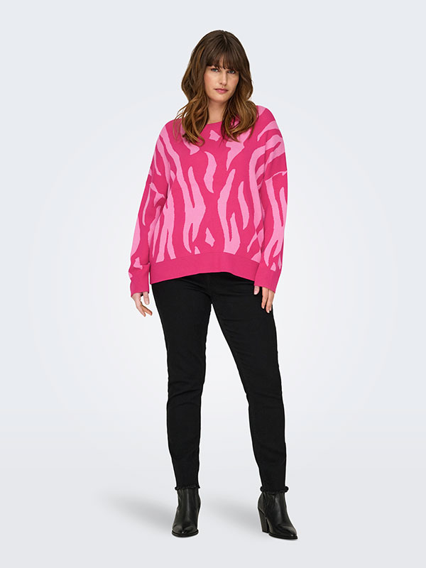 CARMONTANA - Plus Size Tröja fra Only Carmakoma