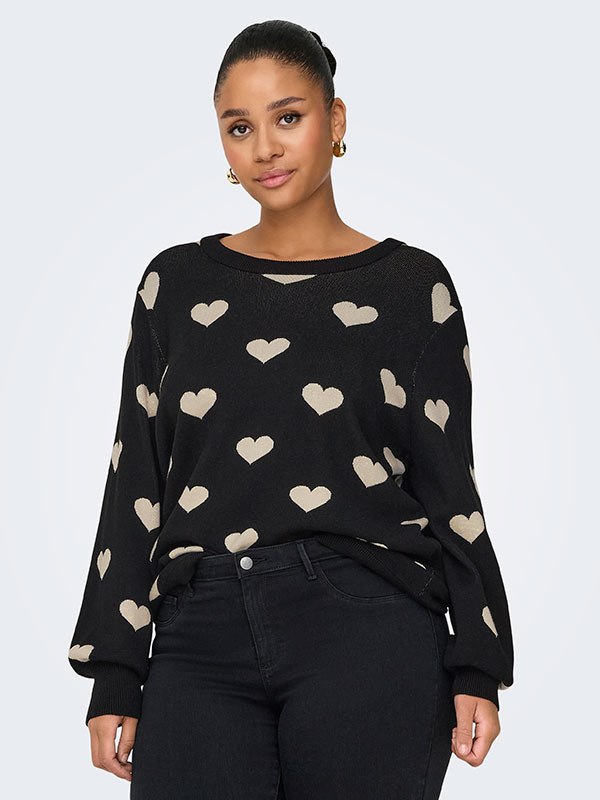 CARMONTANA - Plus Size Tröja fra Only Carmakoma