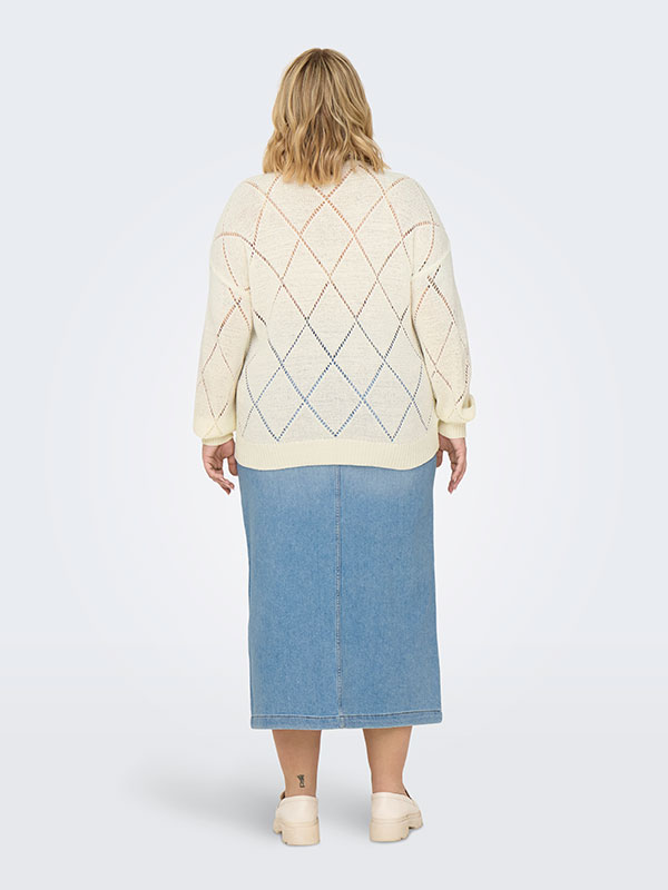 CARGEENAS - Plus Size Tröja fra Only Carmakoma