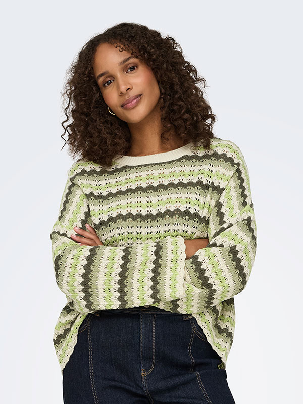 CARASA - Plus Size Tröja fra Only Carmakoma