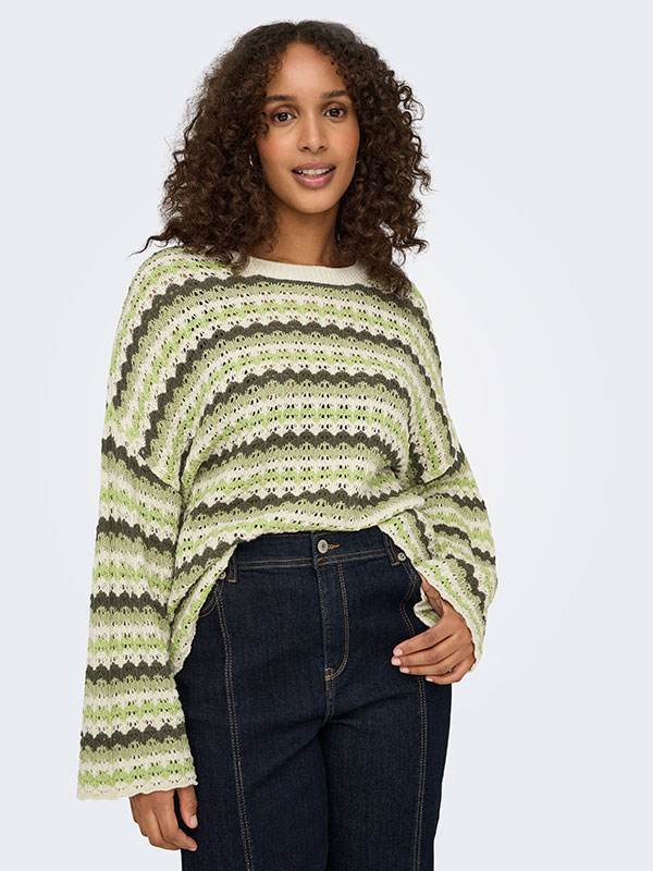 CARASA - Plus Size Tröja fra Only Carmakoma