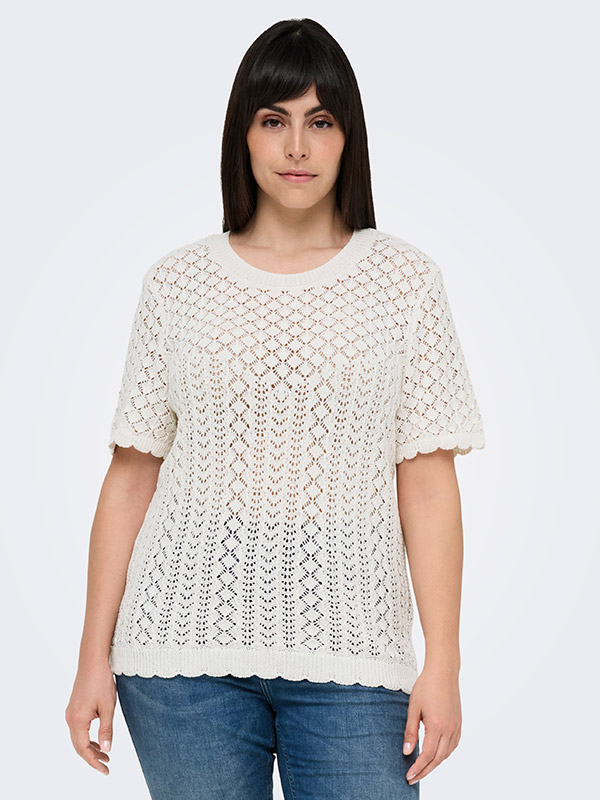 CARSAGA - Plus Size Blus fra Only Carmakoma