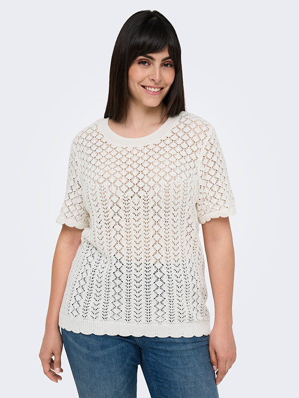 CARSAGA - Plus Size Blus fra Only Carmakoma