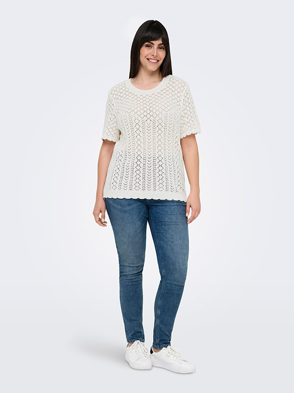 CARSAGA - Plus Size Blus fra Only Carmakoma