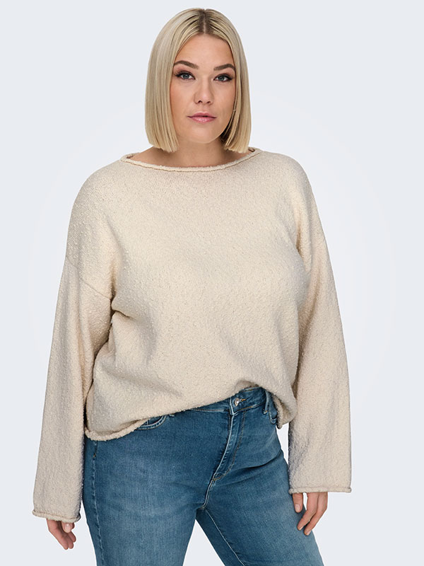 CARALVILDA - Plus Size Tröja fra Only Carmakoma