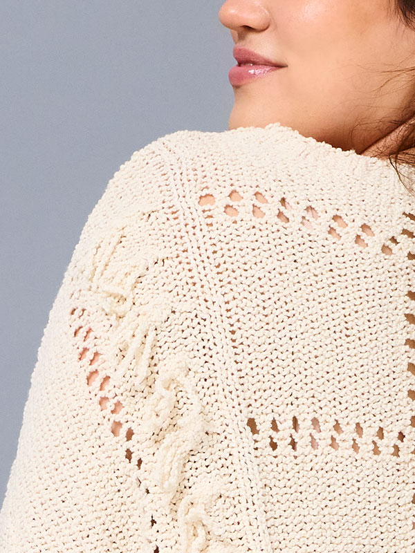 CARYRSA - Plus Size Tröja fra Only Carmakoma
