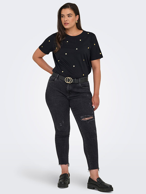 CARKITA - Plus Size T-shirt fra Only Carmakoma