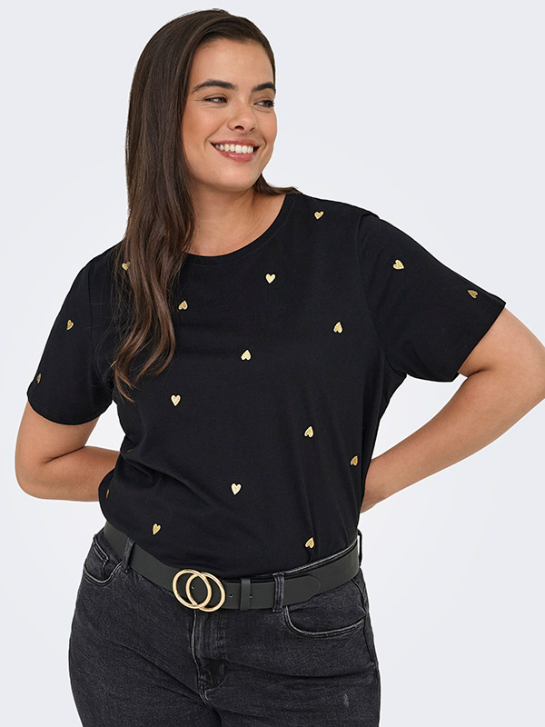 CARKITA - Plus Size T-shirt fra Only Carmakoma