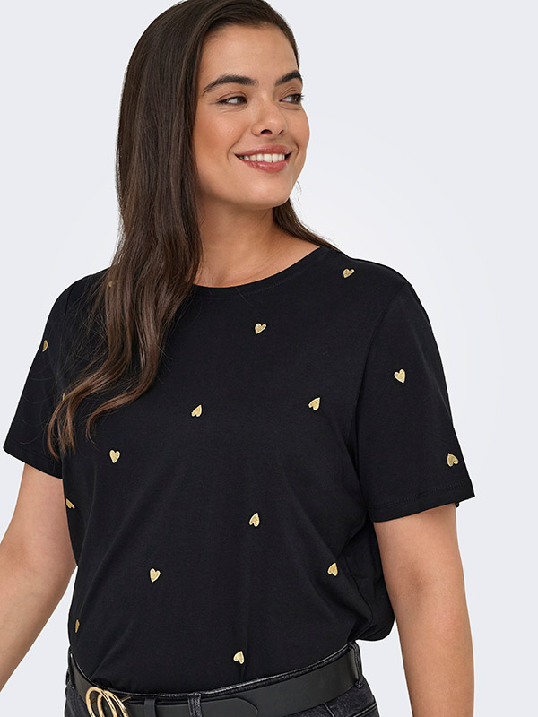 CARKITA - Plus Size T-shirt fra Only Carmakoma
