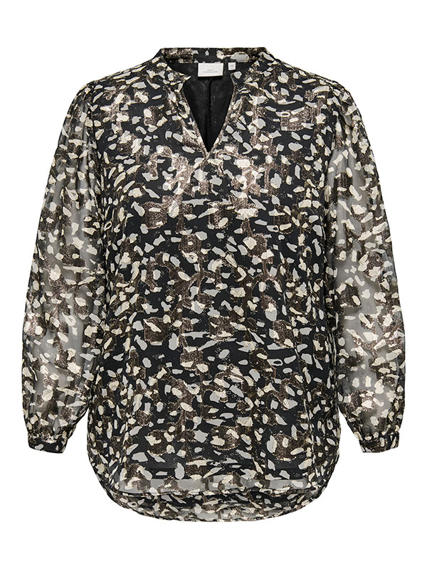 CARMALIKO - Plus Size Blus fra Only Carmakoma