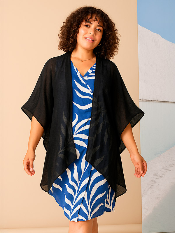 CARLUNA - Plus Size Kofta fra Only Carmakoma