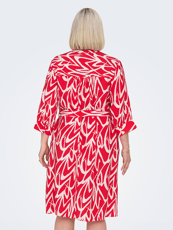 CAROLIVERA - Plus Size Klänning fra Only Carmakoma