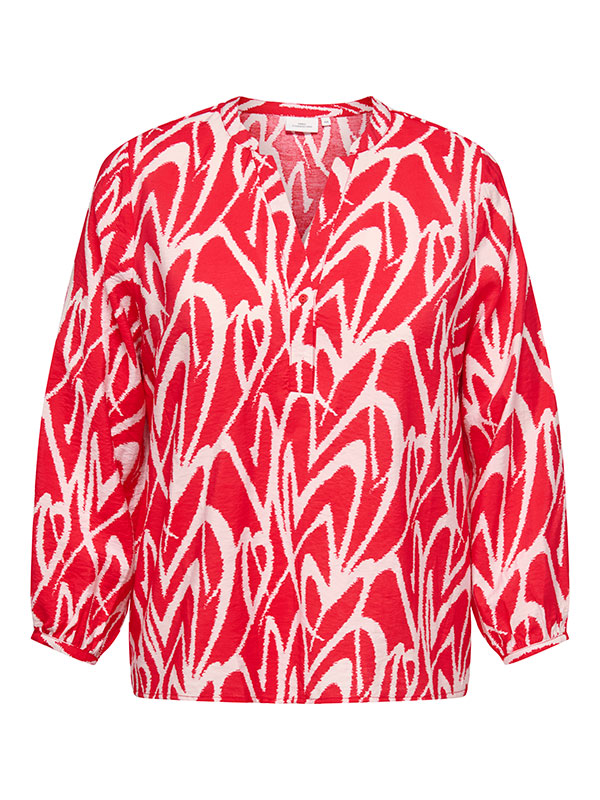 CAROLIVERA - Plus Size Blus fra Only Carmakoma