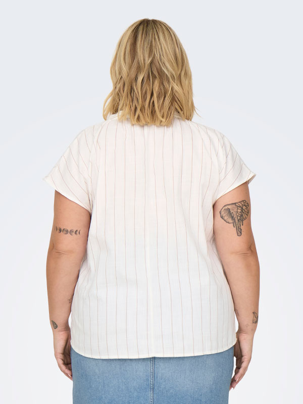 CARLUCILA - Plus Size Blus fra Only Carmakoma