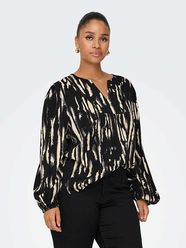CARMIKAELA - Plus Size Blus fra Only Carmakoma