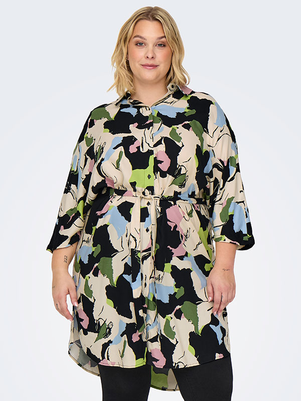 CARISIDORA - Plus Size Klänning fra Only Carmakoma