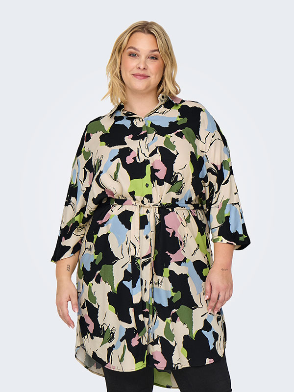 CARISIDORA - Plus Size Klänning fra Only Carmakoma