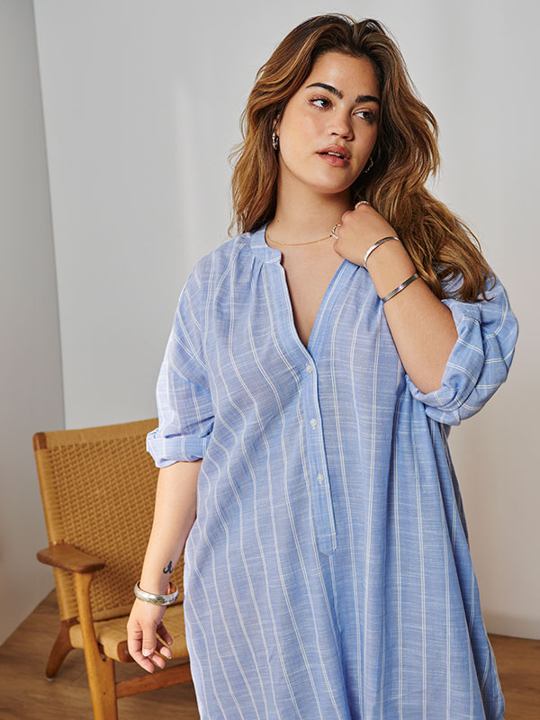 CARCATTALINA - Plus Size Klänning fra Only Carmakoma