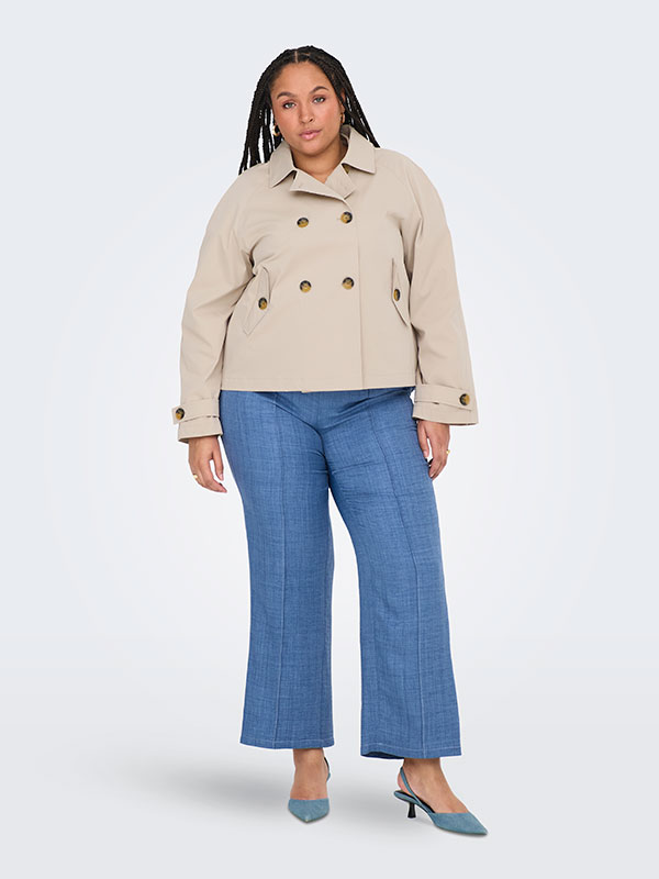 CARAPRIL - Plus Size Jacka fra Only Carmakoma