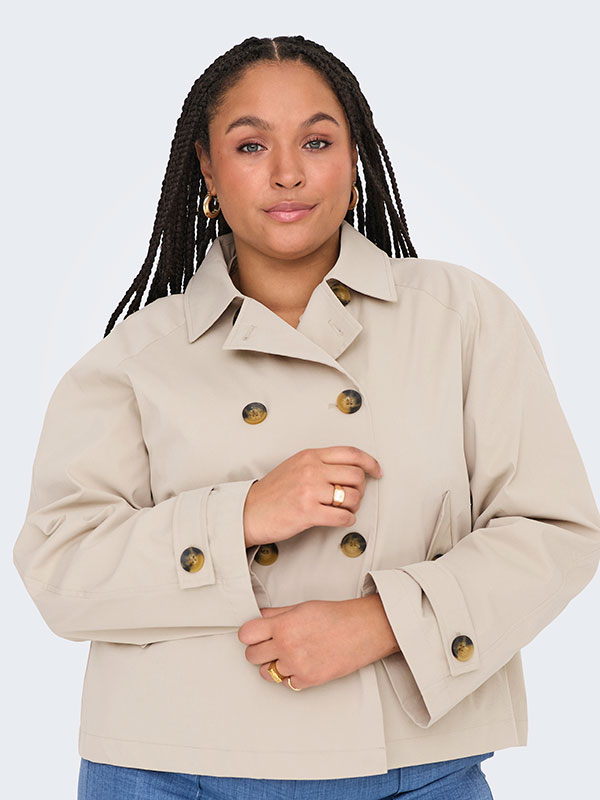 CARAPRIL - Plus Size Jacka fra Only Carmakoma